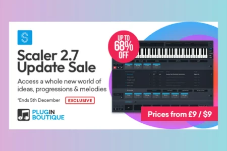 Featured image for “Plugin Boutique Scaler 2.7 Update Black Friday Sale”