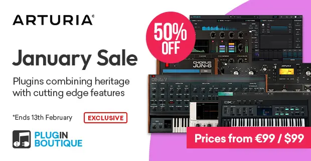 Arturia January Sale (Exclusive)
