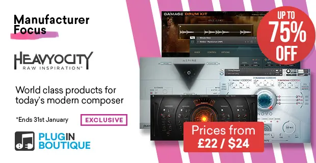 Heavyocity Manufacturer Focus Sale