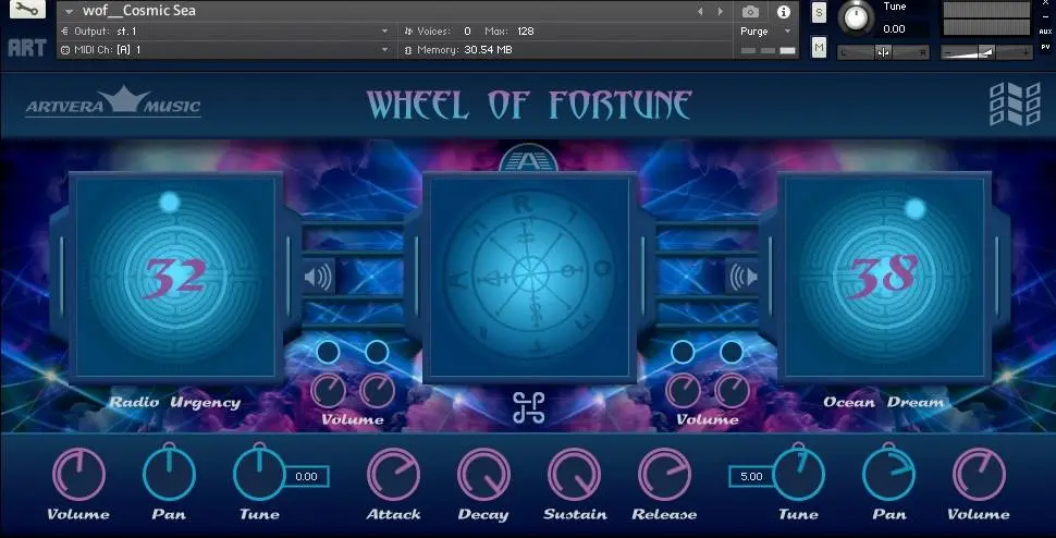 Wheel OF Fortune – Free Kontakt ambient instrument by Artvera