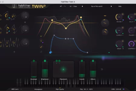 Featured image for “FabFilter releases synthesizer Twin 3”