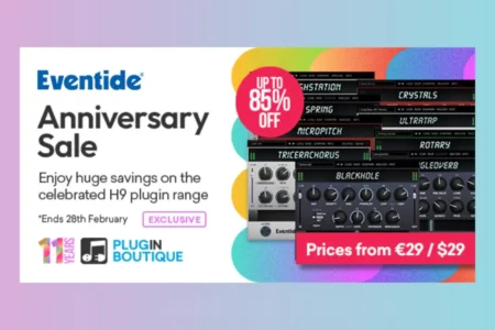 Featured image for “Plugin Boutique’s 11th Anniversary: Eventide H9 Series Sale (Exclusive)”