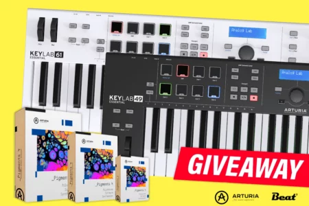 Featured image for “Arturia KeyLab Essential 61 and Pigments 4 giveaway – enter now!”