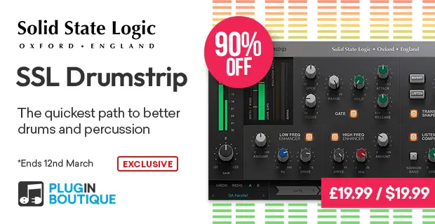 Solid State Logic SSL Native Drumstrip Mixing Month Sale (Exclusive)