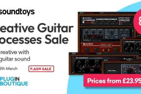 Featured image for “Soundtoys Creative Guitar Processes Sale”