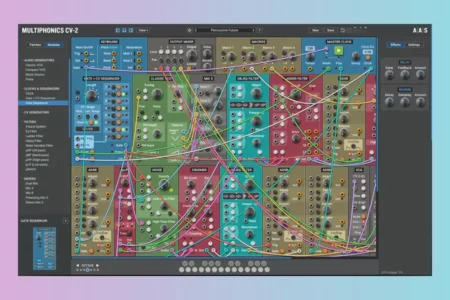 Featured image for “Applied Acoustics Systems releases the brand-new Multiphonics CV-2 modular synth & fx plug-in”