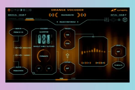 Featured image for “Zynaptiq released Orange Vocoder IV”
