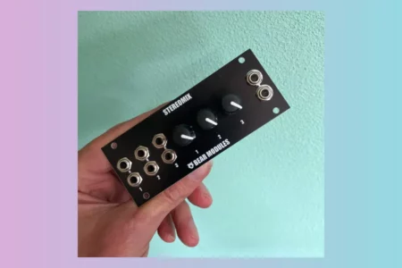 Featured image for “BEAR Modules released STEREOMIX 1U (Eurorack Stereomixer)”
