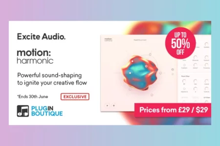 Featured image for “Excite Audio Motion: Harmonic Intro Sale”
