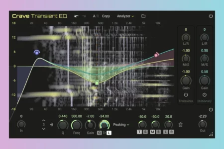 Featured image for “Crave DSP released Crave Transient EQ”