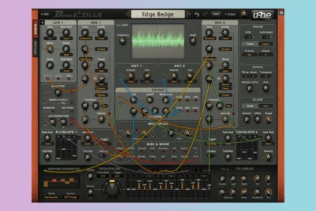 Featured image for “u-he Beatzille for under 5 Euro – a true semi-modular sound design monster”