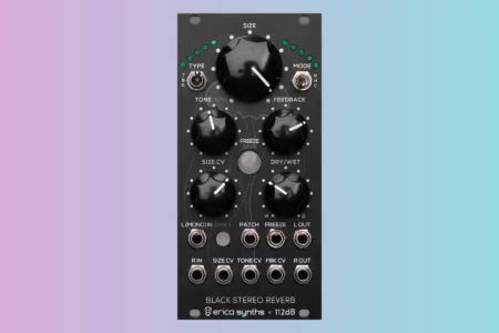 Featured image for “Erica Synths released Black Stereo Reverb and Black Stereo Delay 2”