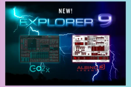 Featured image for “Rob Papen released eXplorer-9, Go2-X and Albino-3 Legend”
