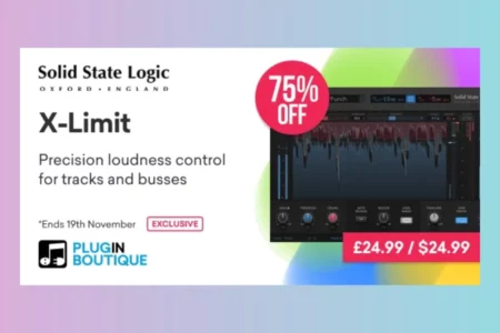 Featured image for “Solid State Logic SSL X-Limit Black Friday Sale 75% off”