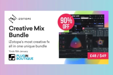 Featured image for “iZotope Creative Mix Bundle Black Friday Sale 90% off”
