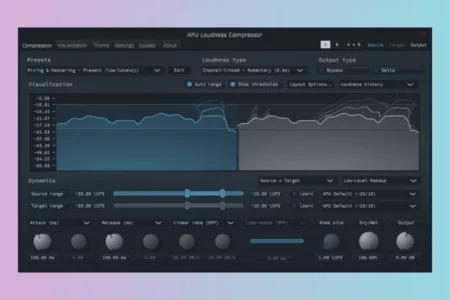 Featured image for “APU Software released Loudness Compressor”