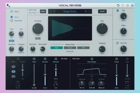Featured image for “Antares Audio Technologies released Auto-Tune Vocal Reverb”