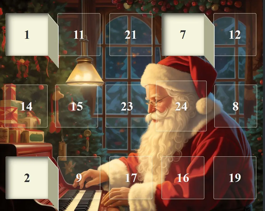 Advent Calendar 2023 by Ghosthack for Music Producers, Filmmakers & Composers