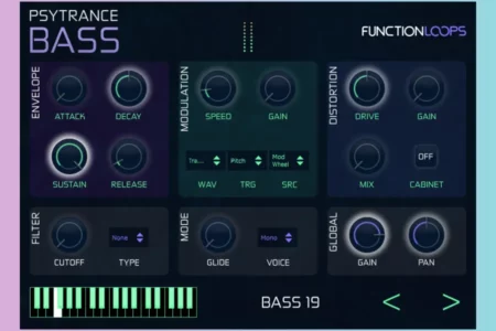 Featured image for “Function Loops released Psytrance Bass for free”