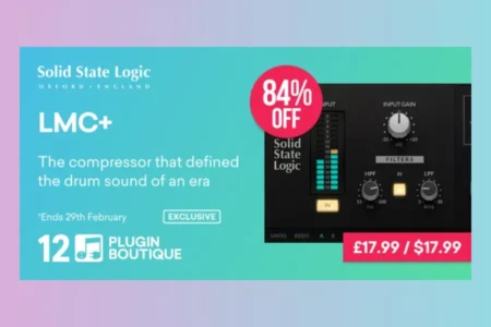 Featured image for “Deal: Solid State Logic SSL LMC+ Plugin Boutique 12th Anniversary”