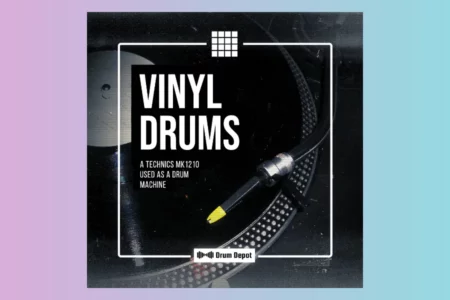 Featured image for “Drum Depot released a free Technics 1210 mkII vinyl drum kit for all drum samplers”