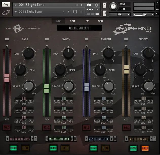 Rigid Audio has announced that Synferno – now for free