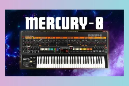 Featured image for “Cherry Audio Launches Mercury-8 Synth Emulation”