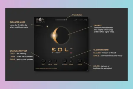 Featured image for “Dawesome SOL: Free Granular Reverb Plugin for All”