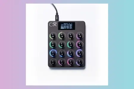 Featured image for “Oxi Instruments E16: Sleek Multi-Scene MIDI Controller”