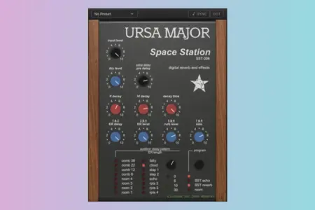 Featured image for “URSA Major Space Station SST-206 Reverb Plugin Released”
