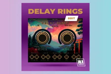 Featured image for “W.A. Production Launches Delay Rings 8bit Plugin”