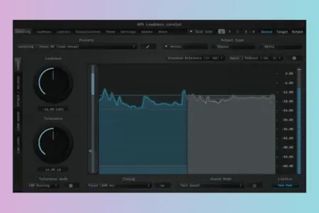 Featured image for “APU Loudness Leveler Plugin Ensures Consistent Audio”
