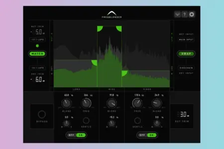 Featured image for “Minor Drama FreqBlender: Multiband Mix Plugin”
