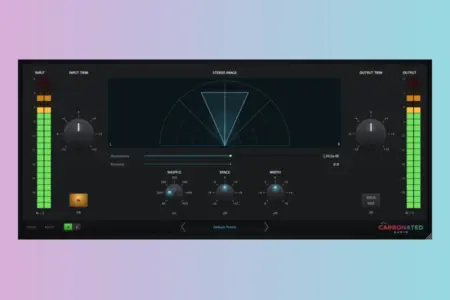 Featured image for “Carbonated Audio Pour: M/S Stereo Imager Plugin”