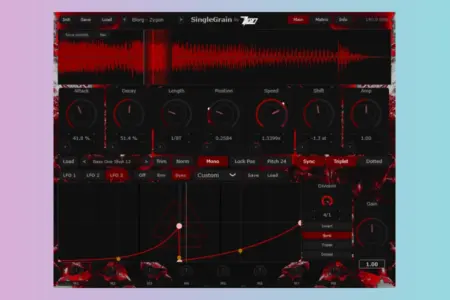 Featured image for “Christian Alexander SingleGrain VST3 Granular Synth Released”