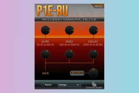Featured image for “Cotorro Audio P1E Resonance Unit: Free Multiband Exciter Plugin”
