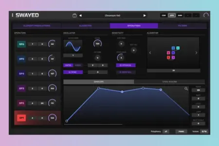 Featured image for “Stryde Audio Swayed: Hybrid FM & PCM Synth”