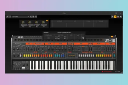 Featured image for “Behringer JT-16 VST: Vintage Jupiter Clone Software Synth”