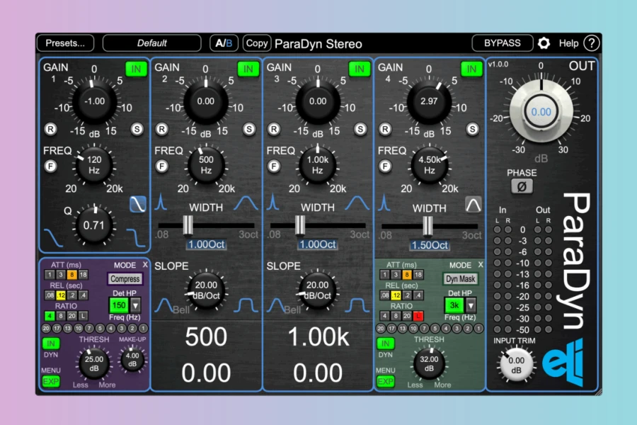 EL ParaDyn: Spectral Dynamics & Channel Strip Plugin
