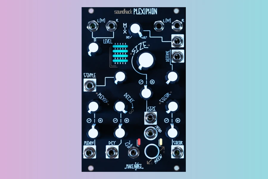 Make Noise Plexiphon: Stereo Reverb/Echo Morph Eurorack