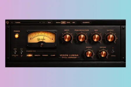 Featured image for “Vexon Audio Lumina: Modern Optical Compressor Plugin”