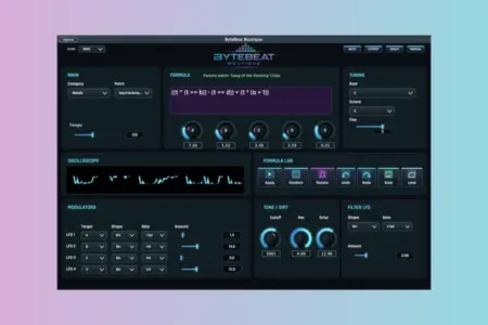 Featured image for “Autodafe ByteBeat Boutique: Algorithmic Synth Plugin”