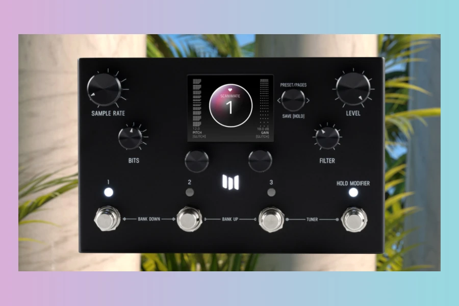 Meris Ottobit X: Stereo ’80s Degradation & Texture FX Pedal