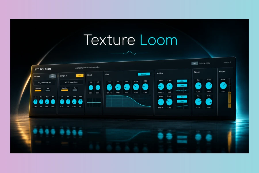 Texture Loom: Free Dual Sample Atmosphere Engine
