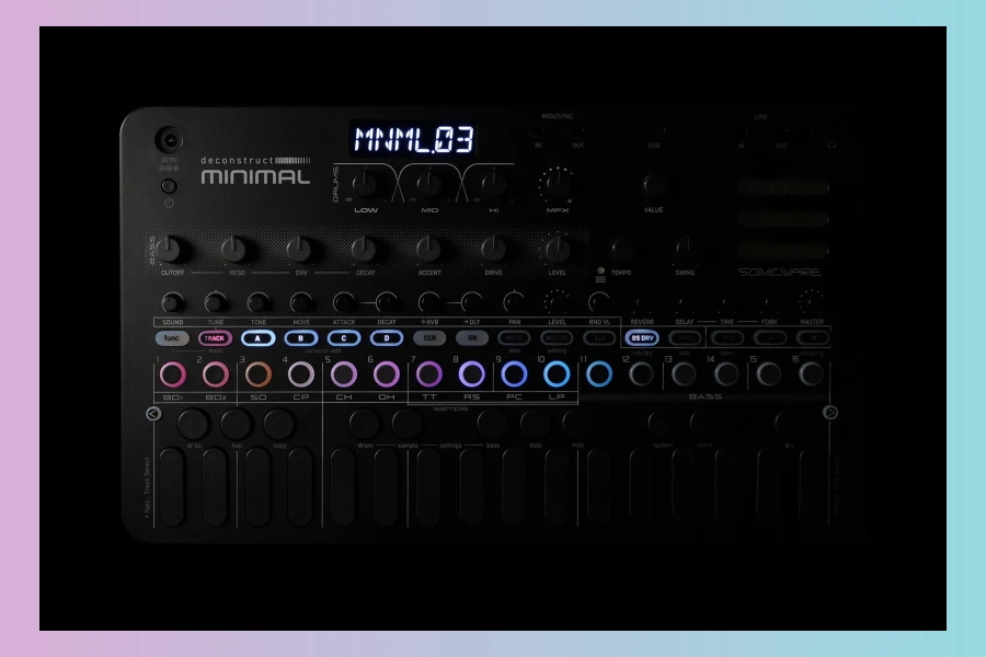 SONICWARE Deconstruct MINIMAL Groovebox Revealed