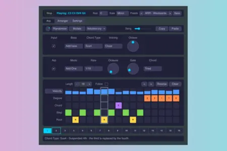 Featured image for “Little Arp Monster: Evolving MIDI Arpeggiator Plugin”