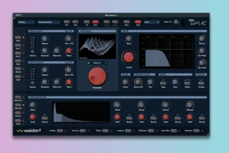 Featured image for “Waldorf Microwave 1 Plugin V2: 32 Voices & Arpeggiators”