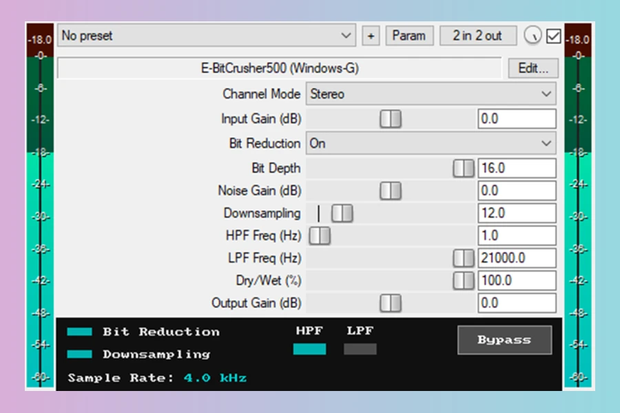 Windows G Releases E BitCrusher500: Free JSFX Bitcrusher