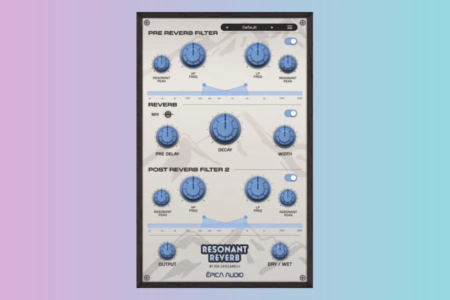 Épica Audio Resonant Reverb: Creative Multi Effects Plugin