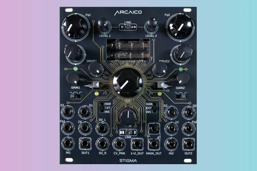 ARCAICO STIGMA: Dual Tube Eurorack Processor